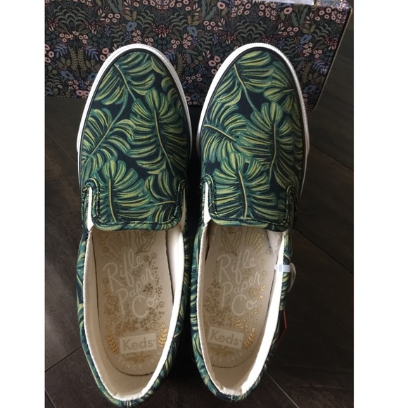 Rifle Paper Co. Shoes - RIFLE PAPER x KEDS , canvas slipon